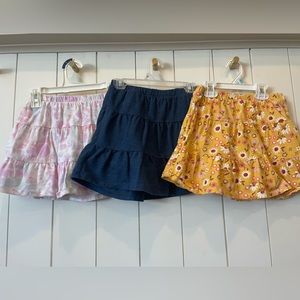 Girls size 8 skort bundle